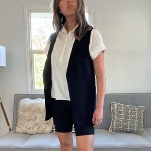 Topshop Long Line Blazer Vest Wear For Work